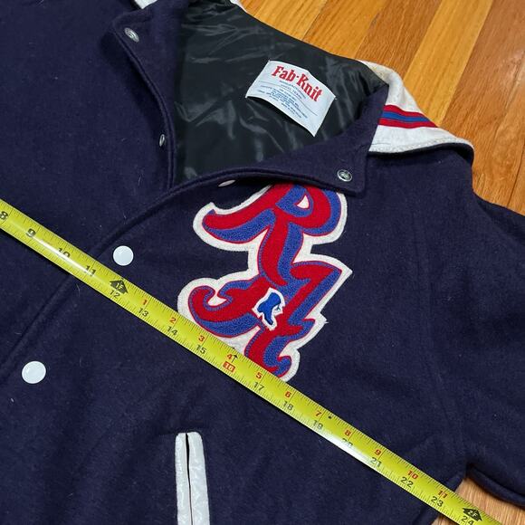 VTG 70s (?) Fab-Knit Cheerleader Varsity Jacket Southern Sweethearts Riverside - Picture 6 of 15